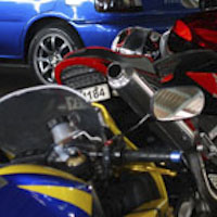 Automotive Avenue Motorcycle Stunt Event & Car Show