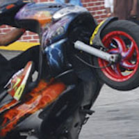 Automotive Avenue Motorcycle Stunt Event & Car Show