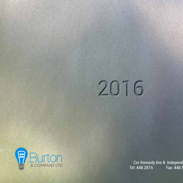 Burton & Co Ltd 2013 Calendar | Concept, Layout, Photography