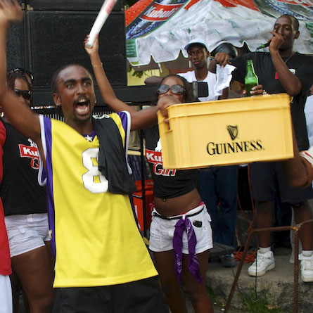 Kubuli Beer Street Lime, Soufriere, Dominica