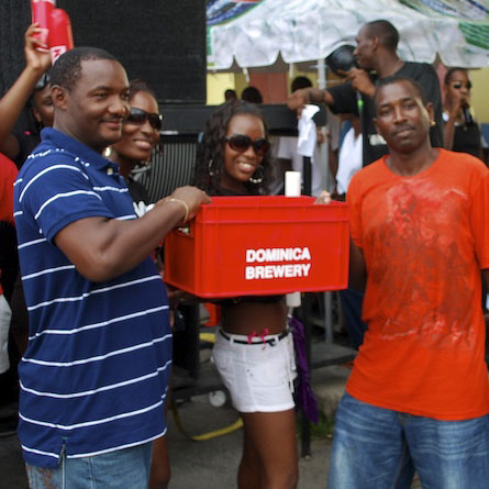 Kubuli Beer Street Lime, Soufriere, Dominica