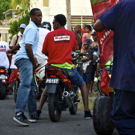 Kubuli Beer Street Lime, Soufriere, Dominica