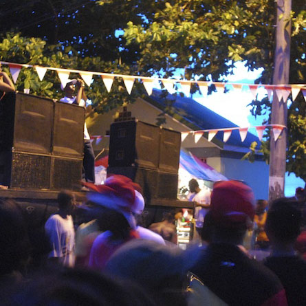 Kubuli Beer Street Lime, Soufriere, Dominica