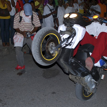 Kubuli Beer Street Lime, Soufriere, Dominica