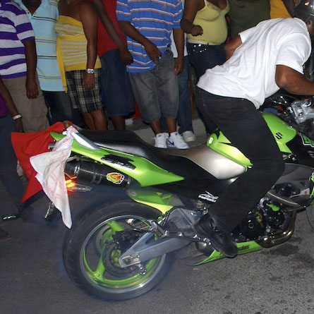 Kubuli Beer Street Lime, Soufriere, Dominica