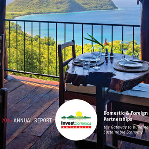 Invest Dominica Authority 2015 Annual Report | Concept, Layout, Photograph